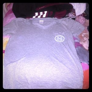 Mint and grey PINK Victoria secrets shirt